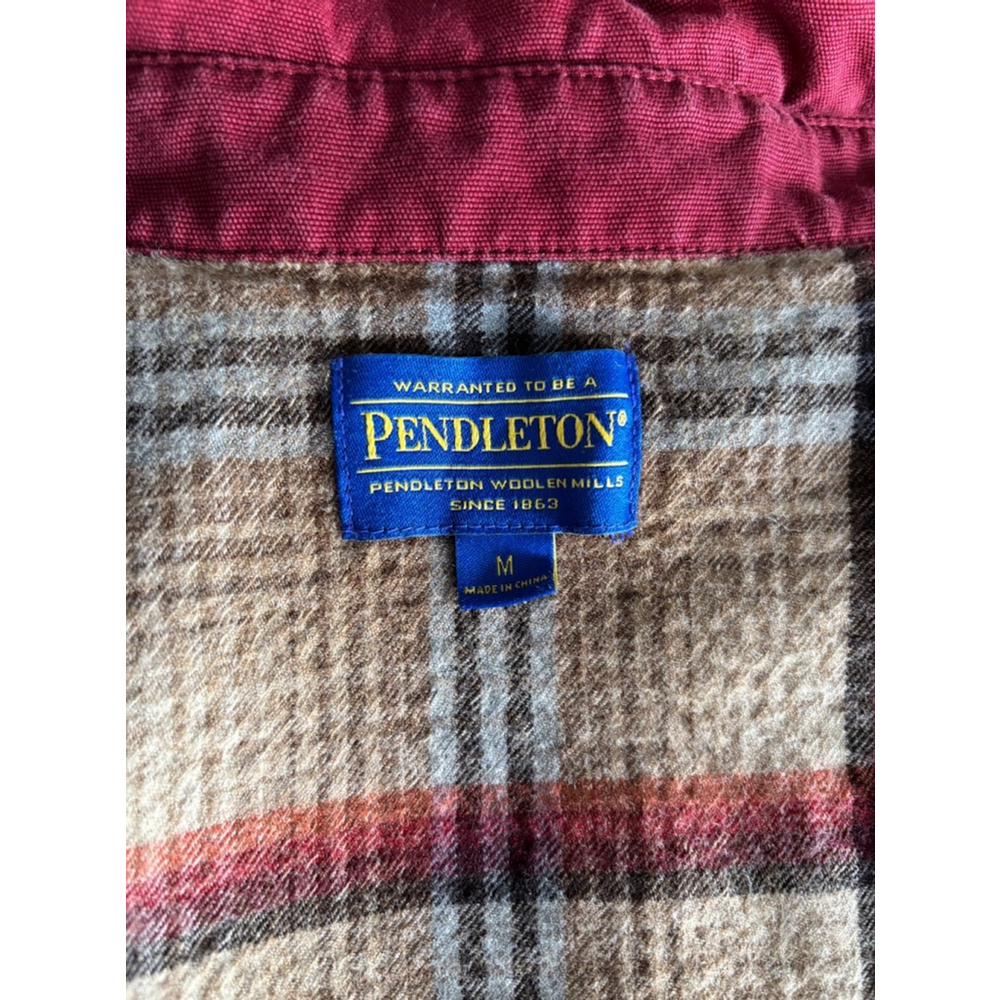 Women's Pendleton Jacket Size M Red - image 2